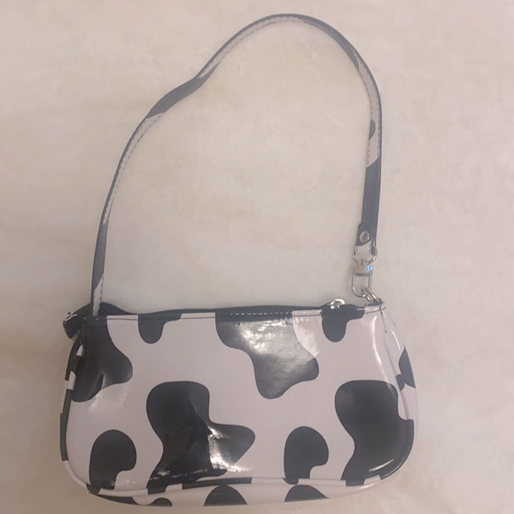Cow baguette purse - Picture 1 of 3